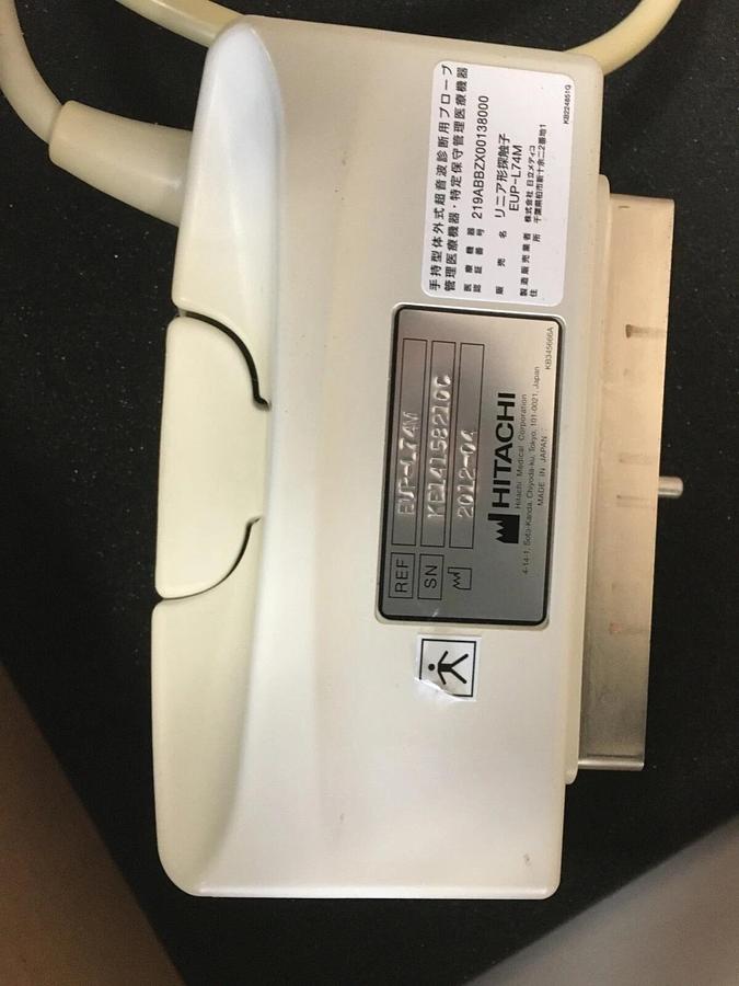 Used HITACHI EUP-74M Ultrasound Transducer Probe 13-5Mhz HI Vision Avius