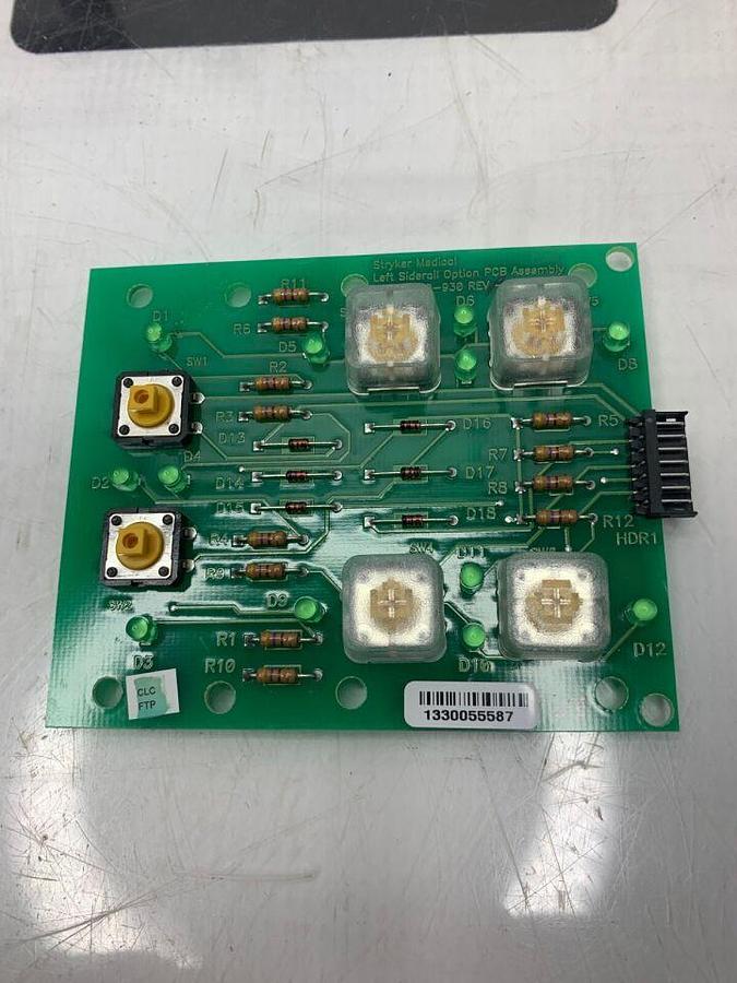 Used S3 EX LEFT SIDERAIL OPTION PCB