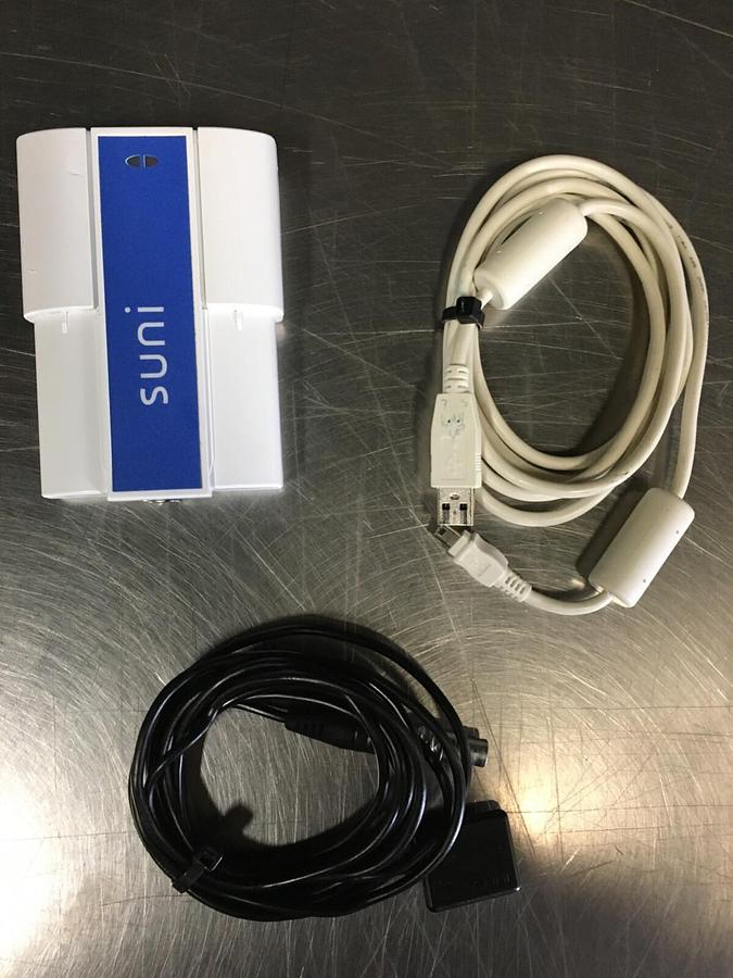 Used Suni 400-1233 SuniRay Digital  Sensor 2 Hub Dental Image Unit #0543