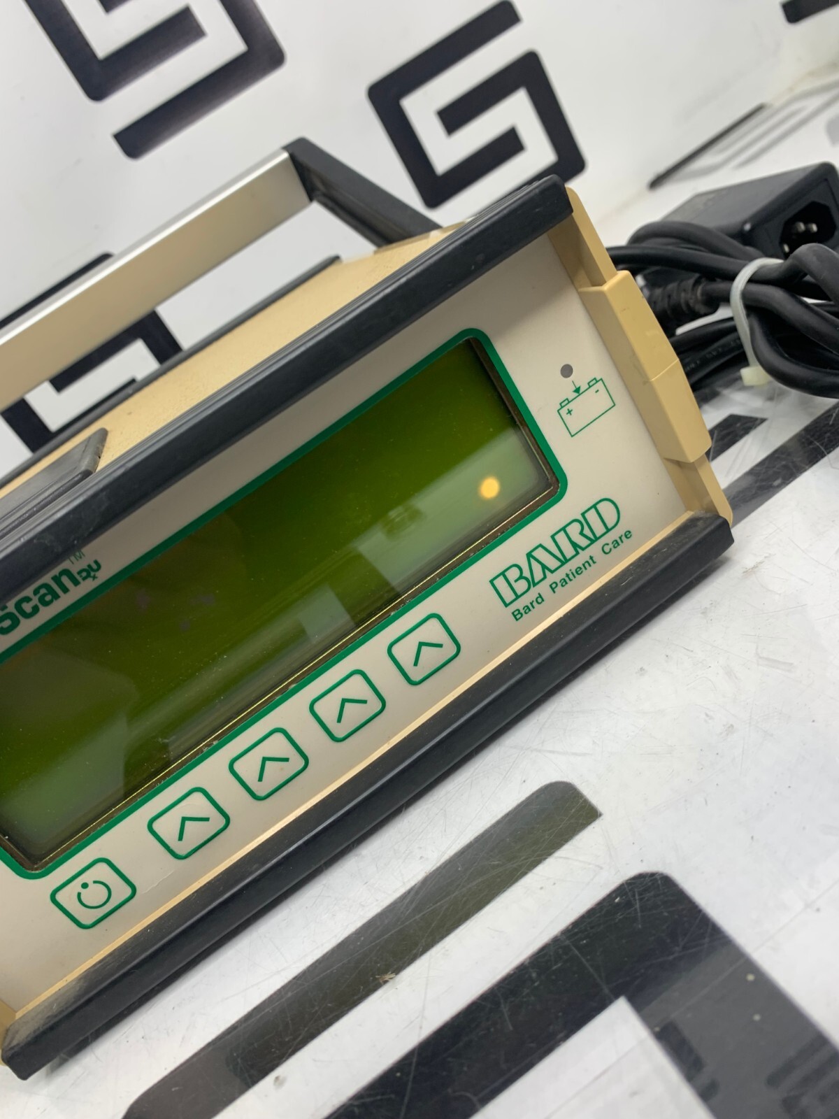 Used Diagnostic Ultrasound BLADDERSCAN BVI-2500 W/ Power Supply & Probe