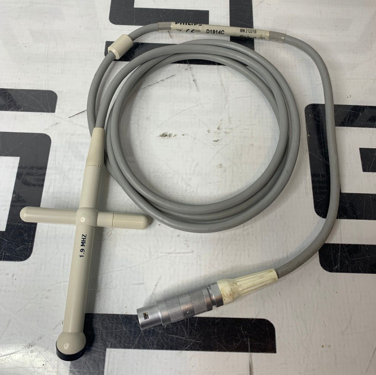 Used HP Philips Agilent 21221B D1914C Transducer 1.9 MHZ ENVISOR HD7 PENCIL PROBE