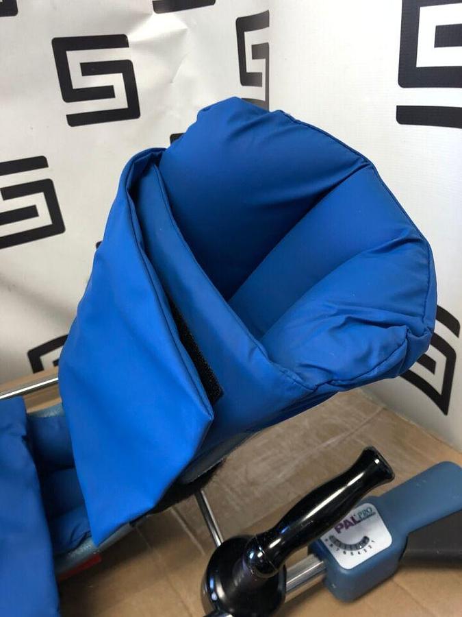 Used Allen A-10052 PAL Pro Stirrup Set Left + Right   Integrated Surgical Table Clamp