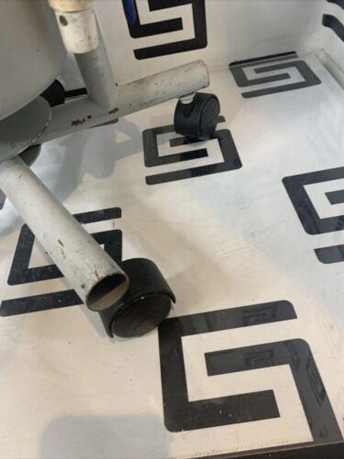 Used Cast Vacuum  Mobile Stand   W/ RECENTLY REPLACED FILTER