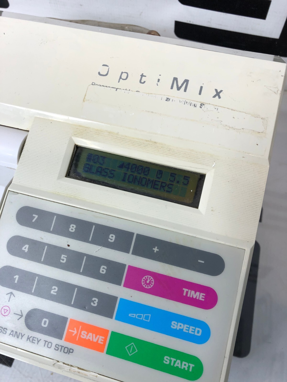 Used SDS KERR Model 100 OptiMix Amalgamator Demetron Dental Digital Mixing System