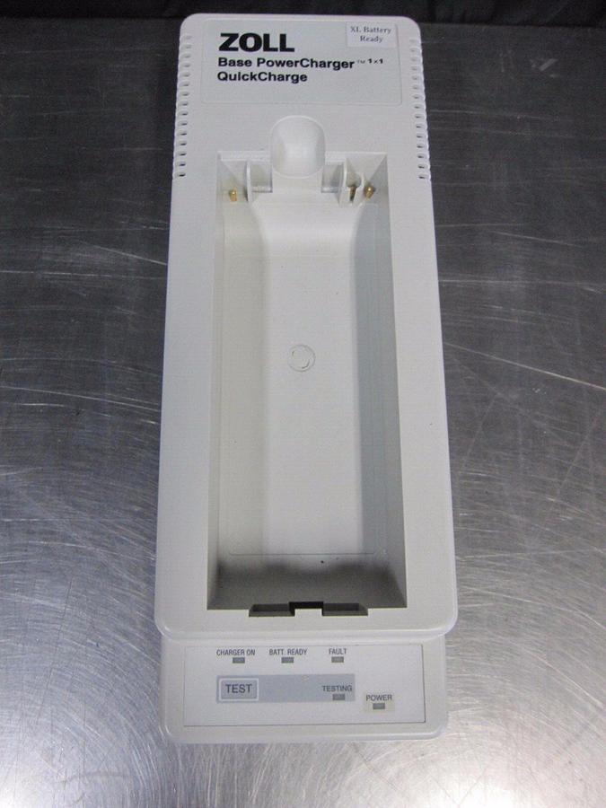 Used Zoll XL Battery Ready Base Power Charger Powercharger Quickcharge 1 x 1