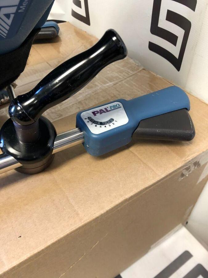 Used Allen A-10052 PAL Pro Stirrup Set Left + Right   Integrated Surgical Table Clamp