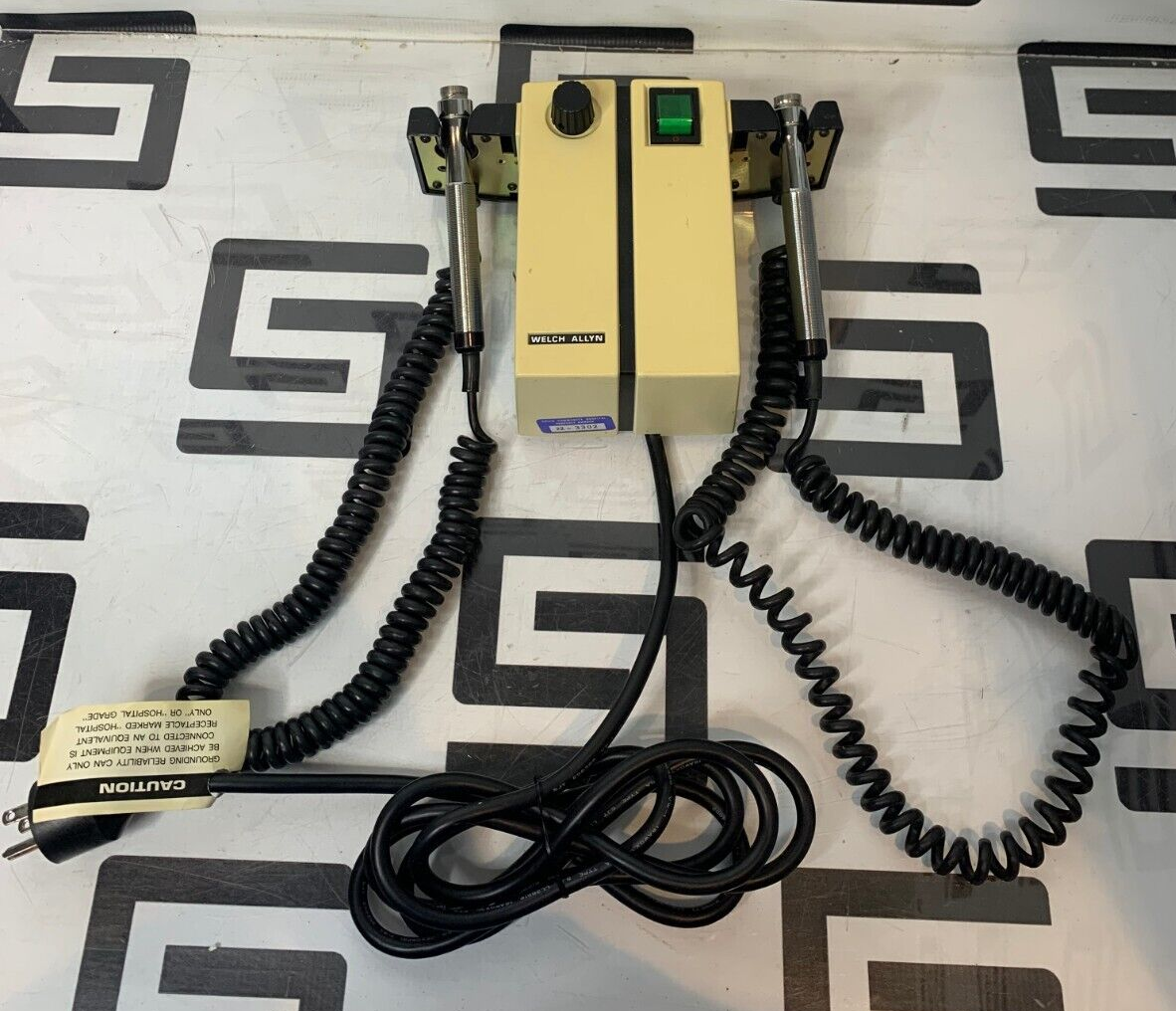 Used Welch Allyn 74710 Series Transformer Otoscope Ophthalmoscope Left Side Only Work