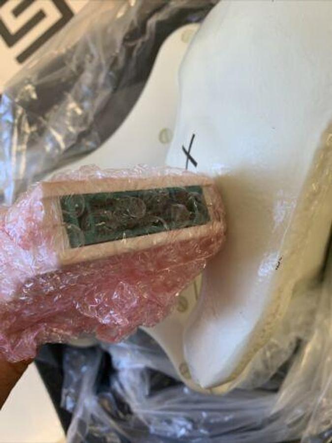 Used GE 2264749 100185 MRI Coil Mark 5000 Phased Array Shoulder 0.7T USA Instrument