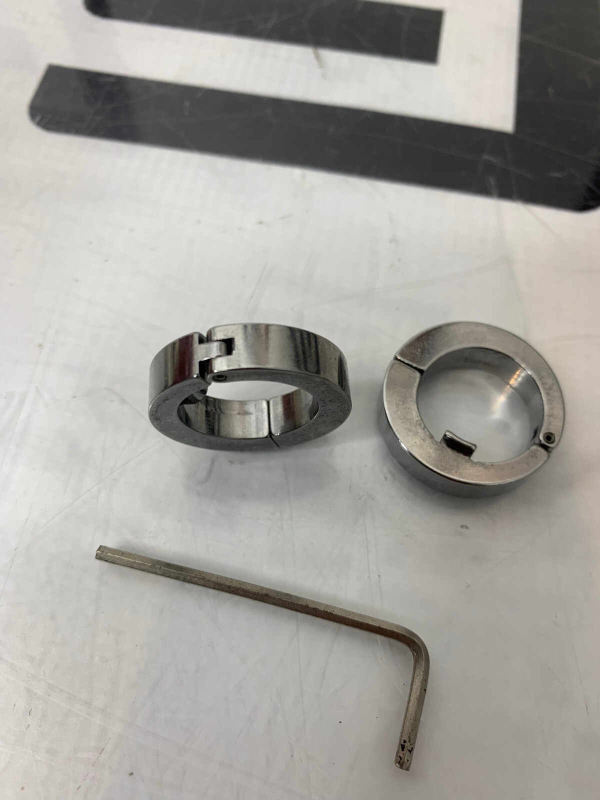 Used WELCH ALLYN Collar Ring 76700 Locking for  767 / Ref: 777 Otoscope Handle Lock