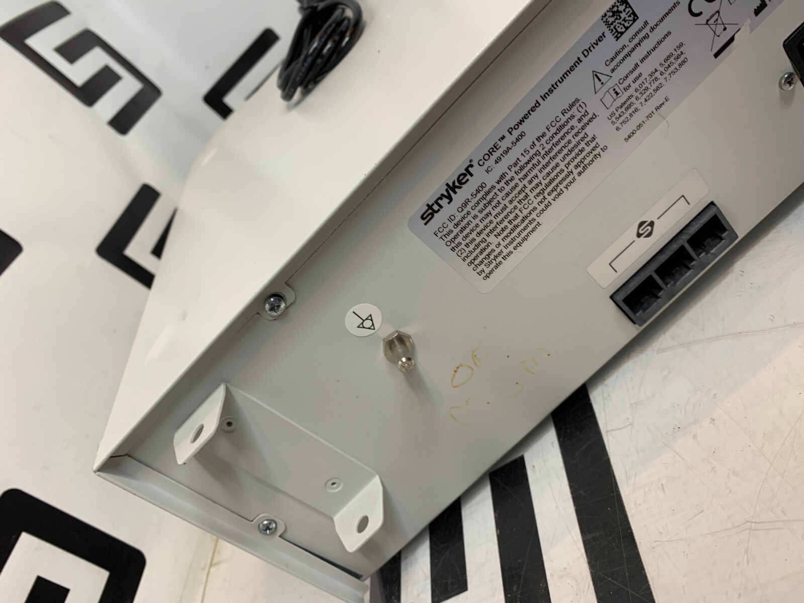 Used Stryker 5400-50 Core Powered Instrument Driver Arthroscopy Console 5400-050-000