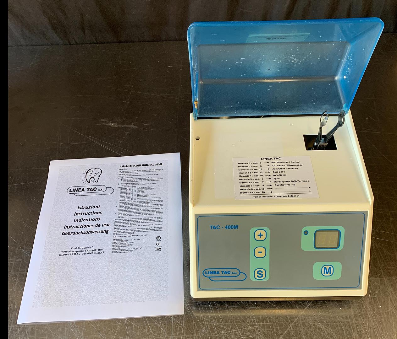 Linea TAC Model TAC-400M Digital Dental Amalgamator TESTED WARRANTY - Picture 1 of 8