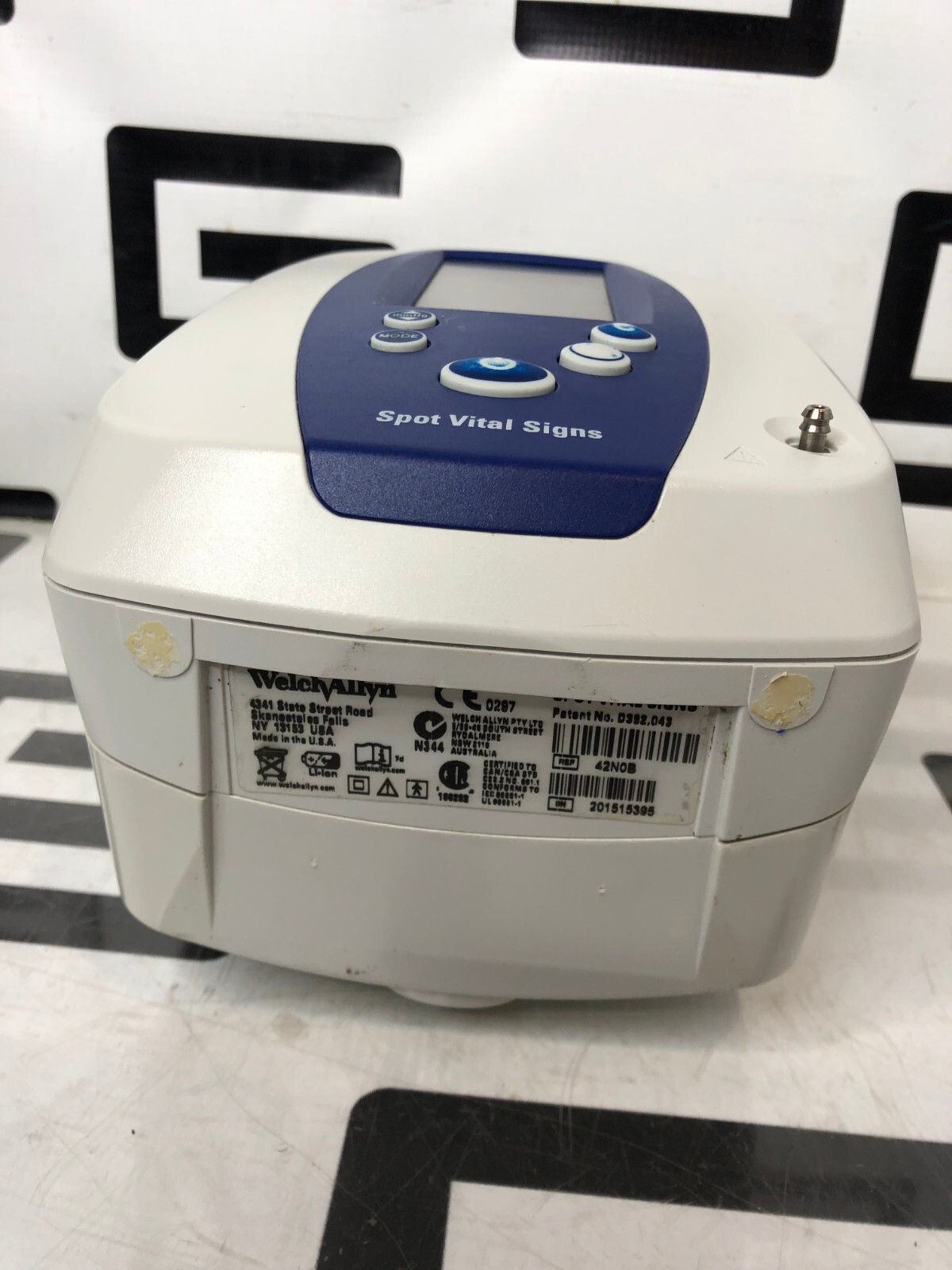 Used Welch Allyn Vital Signs 42NOB 42N0B 420 Series Spot SPO2 NIBP BP