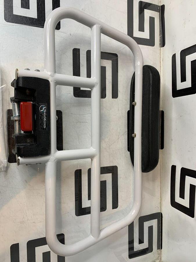 Used Left Rail Side Hinge & Latch Assembly