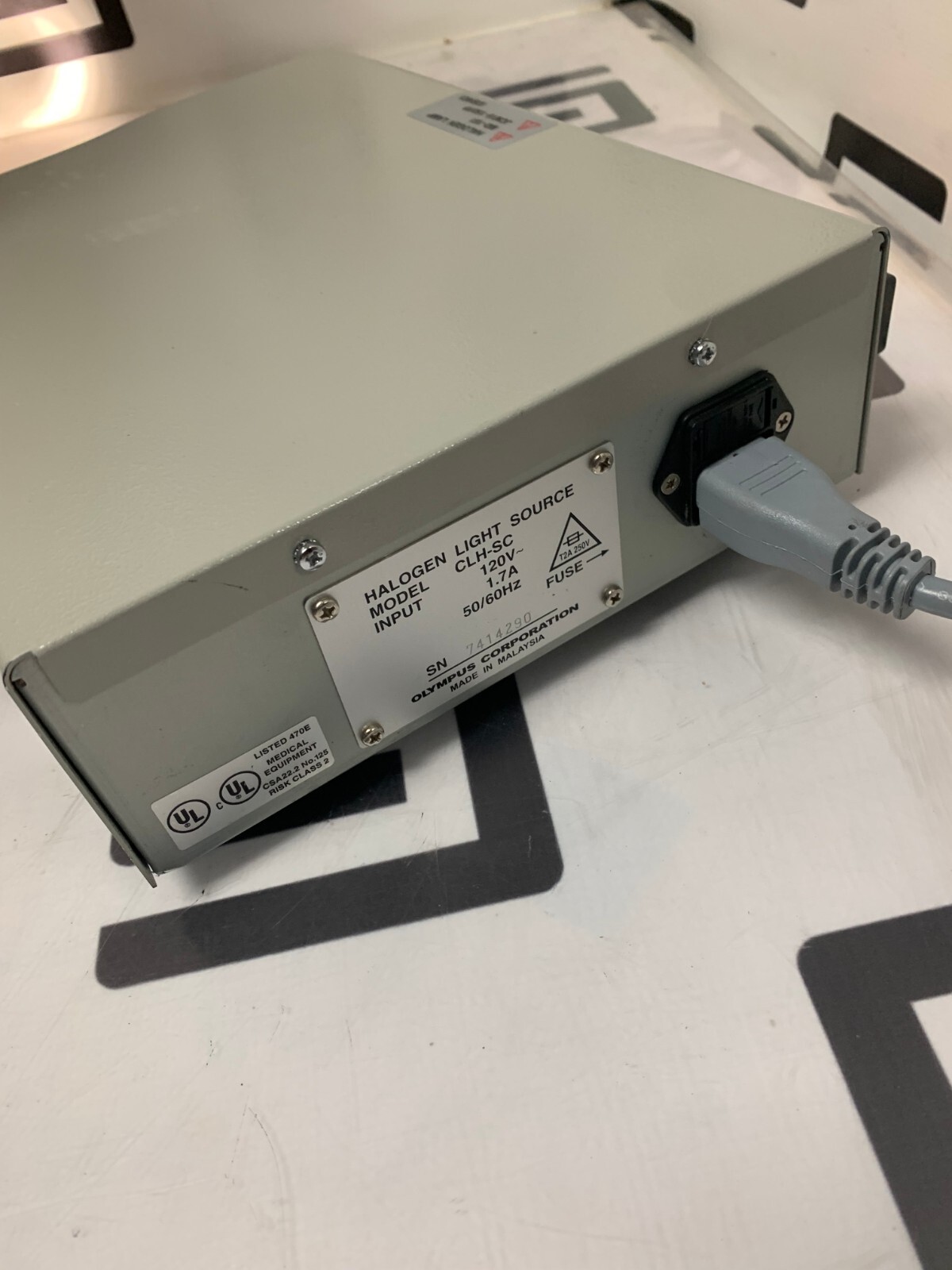 Used REFURBISHED OLYMPUS HALOGEN LIGHT SOURCE CLH-SC ENDOSCOPY LITE 30 DAY WARRANTY