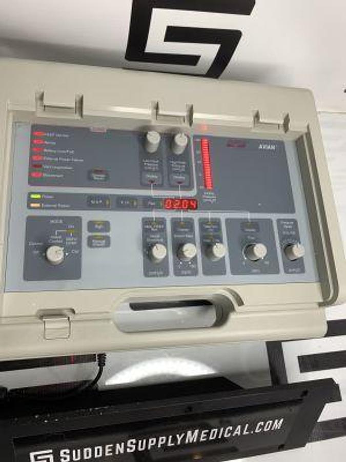 Used BIRD Portable Transport  Avian Ventilator Model 15365 New Battery