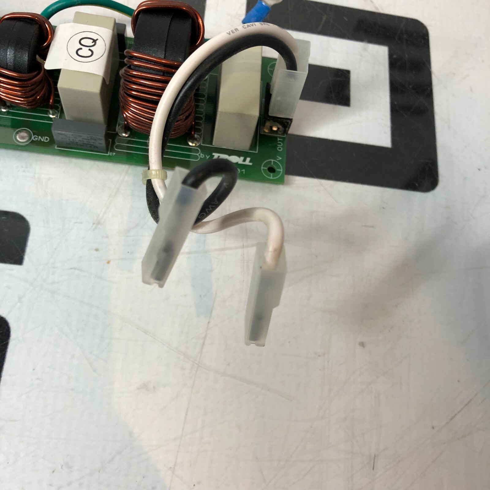 Used Scican Bravo 17V C5BM1420000 Troll 2 Bravo AC Filter Board