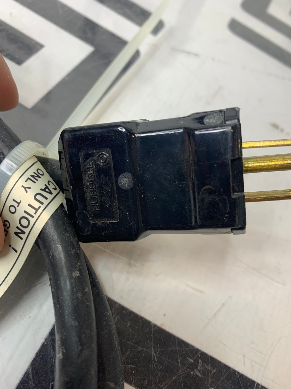 Used Gendex Orthoralix DDE 9200 Pan 15A 125V Power Supply Cord Cable Hubbell 117 VAC