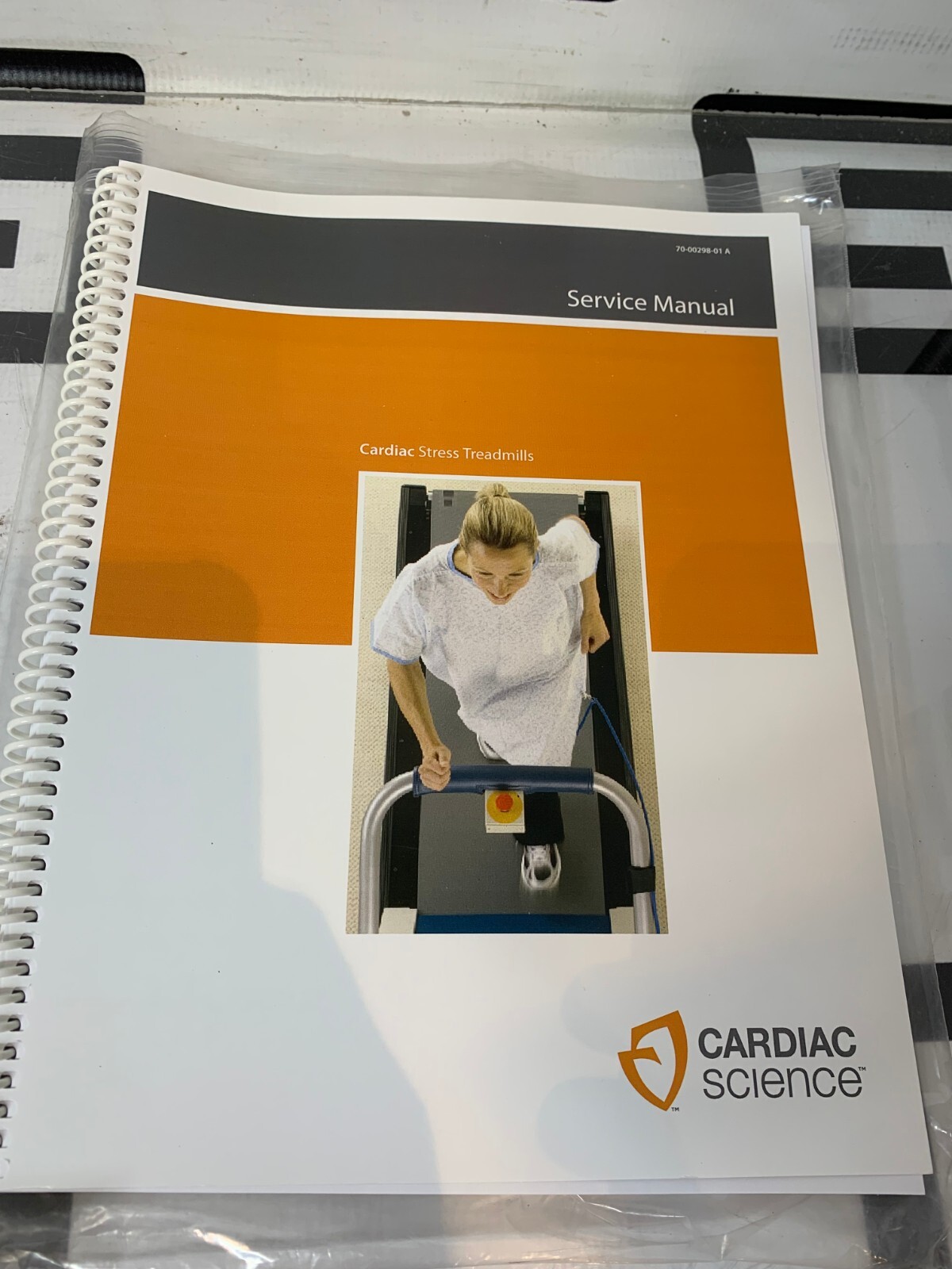 Used Cardiac Science Q-Stress Treadmill Quinton User / Service Manual 70-00298-01 A