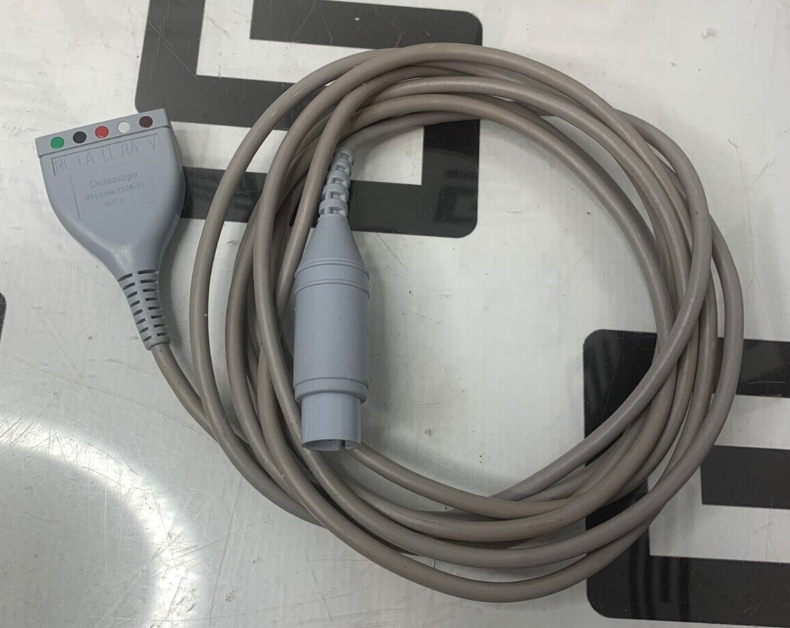 Used OEM Datascope 0012-00-1255-01 ECG EKG Trunk 5 Lead Cable