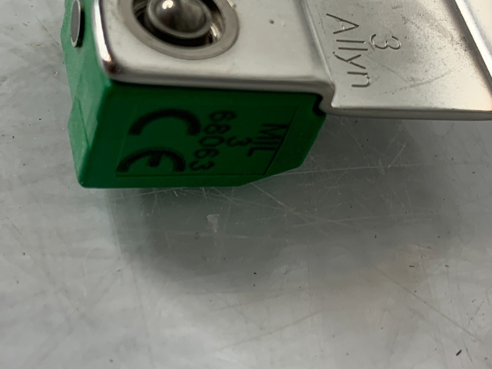 Used Welch Allyn 68063 Miller Mil 3 Fiber Optic Laryngoscope Fiber optic SS USA MADE