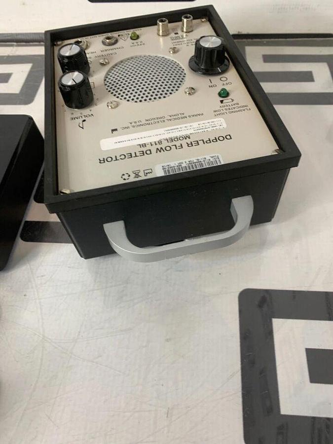 Used PARKS 811-BL Doppler Flow Detector Model 9.3 MHz Ultrasonic 811BL GOOD BATTERY