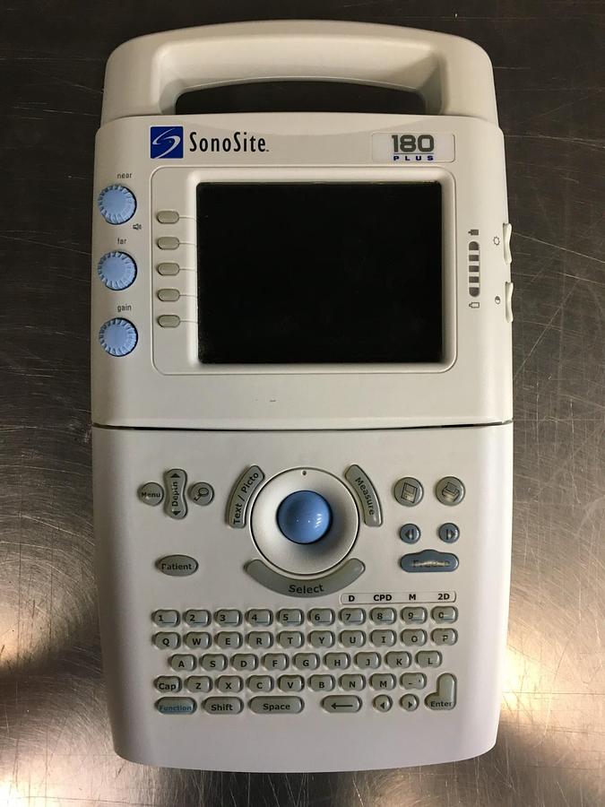 Used SONOSITE 180 PLUS HAND-CARRIED ULTRASOUND SYSTEM P01576-09R