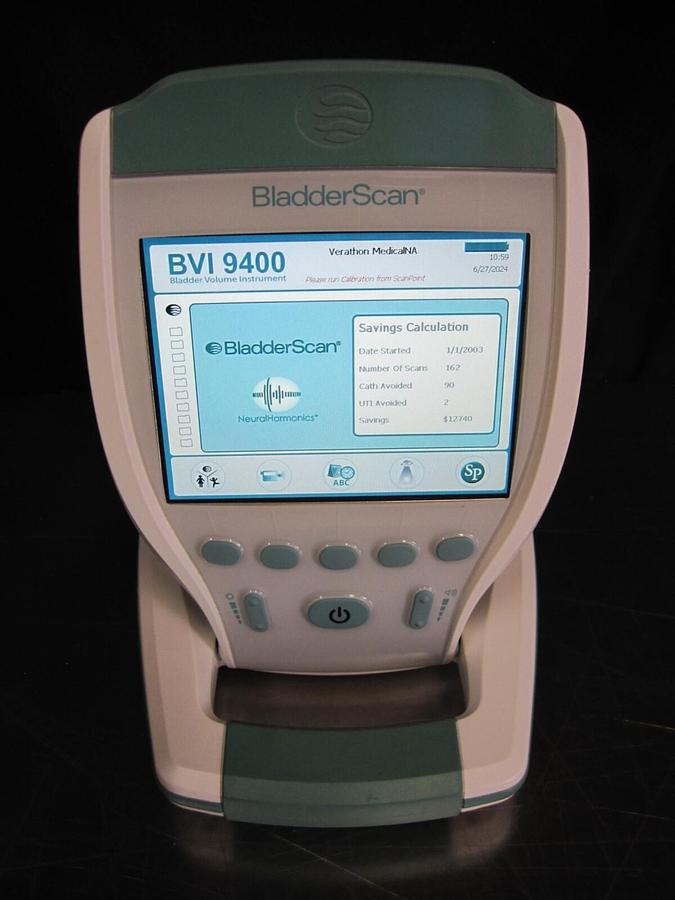 Used Verathon BVI9400 Bladder Scanner Console ONLY (Ref 0570-0190) ~ E