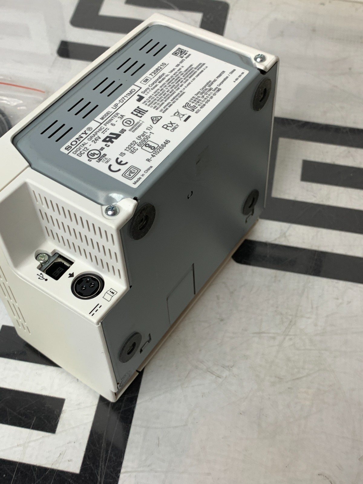 Used Sony UP-D711MD Thermal Digital Printer Graphic Barcode FOR ACUSON NX3 ELITE