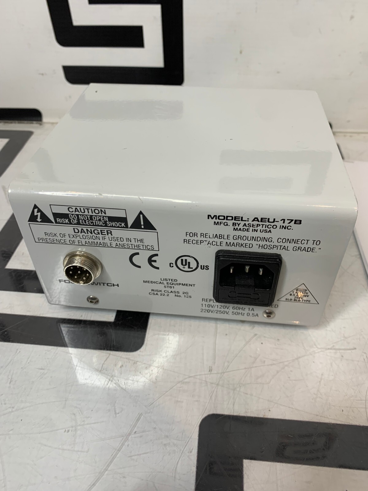 Used Tulsa Dentsply DTC AEU-17B Dental Endodontic Control Console System WARRANTY B