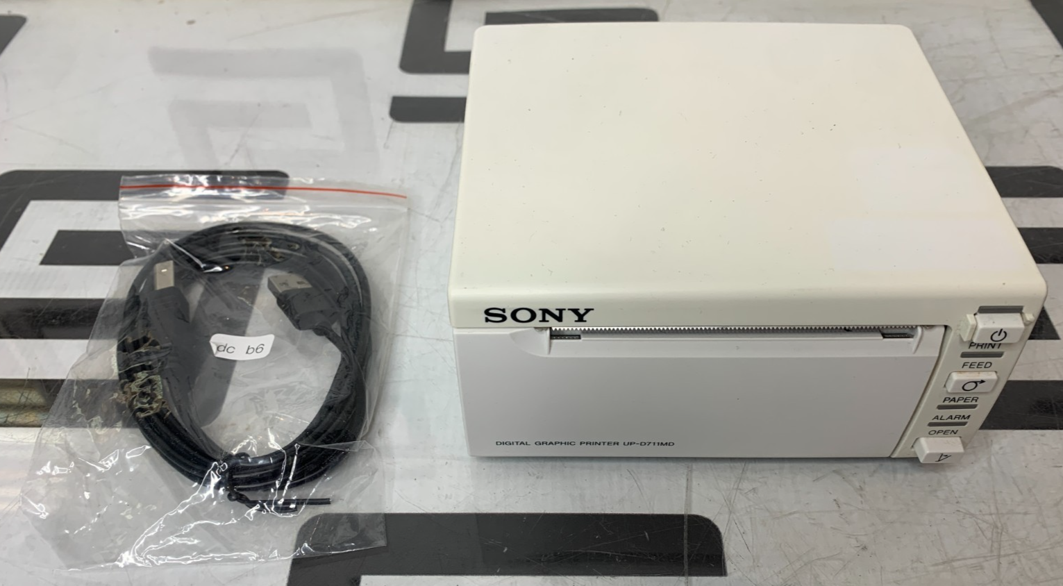 Used Sony UP-D711MD Thermal Digital Printer Graphic Barcode FOR ACUSON NX3 ELITE