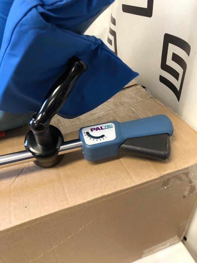 Used Allen A-10052 PAL Pro Stirrup Set Left + Right   Integrated Surgical Table Clamp