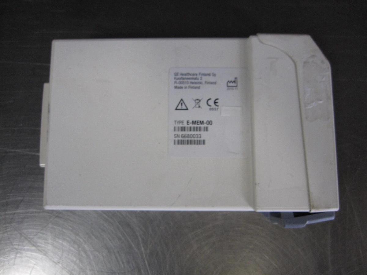 Used GE Healthcare E-MEM-00 Memory Module  Menu and Data Cards