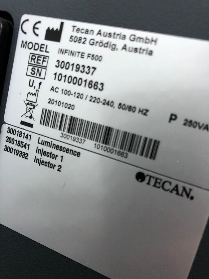 Used TECAN AUSTRIA GMBH Infinite F500
