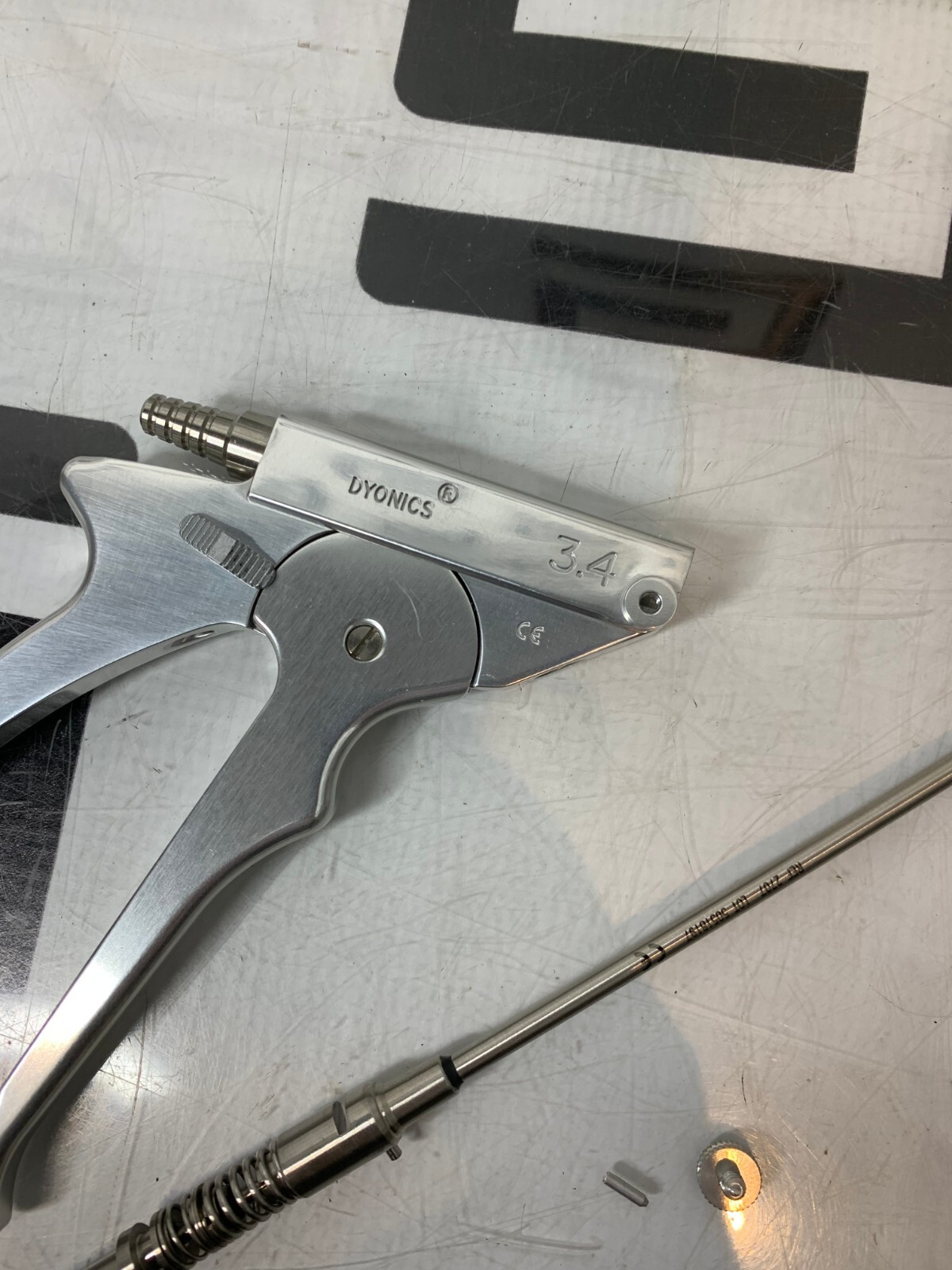 Used Dyonics 2707 Orthopedic Arthroscopic 3.4mm Suction Punch Forcep PARTS