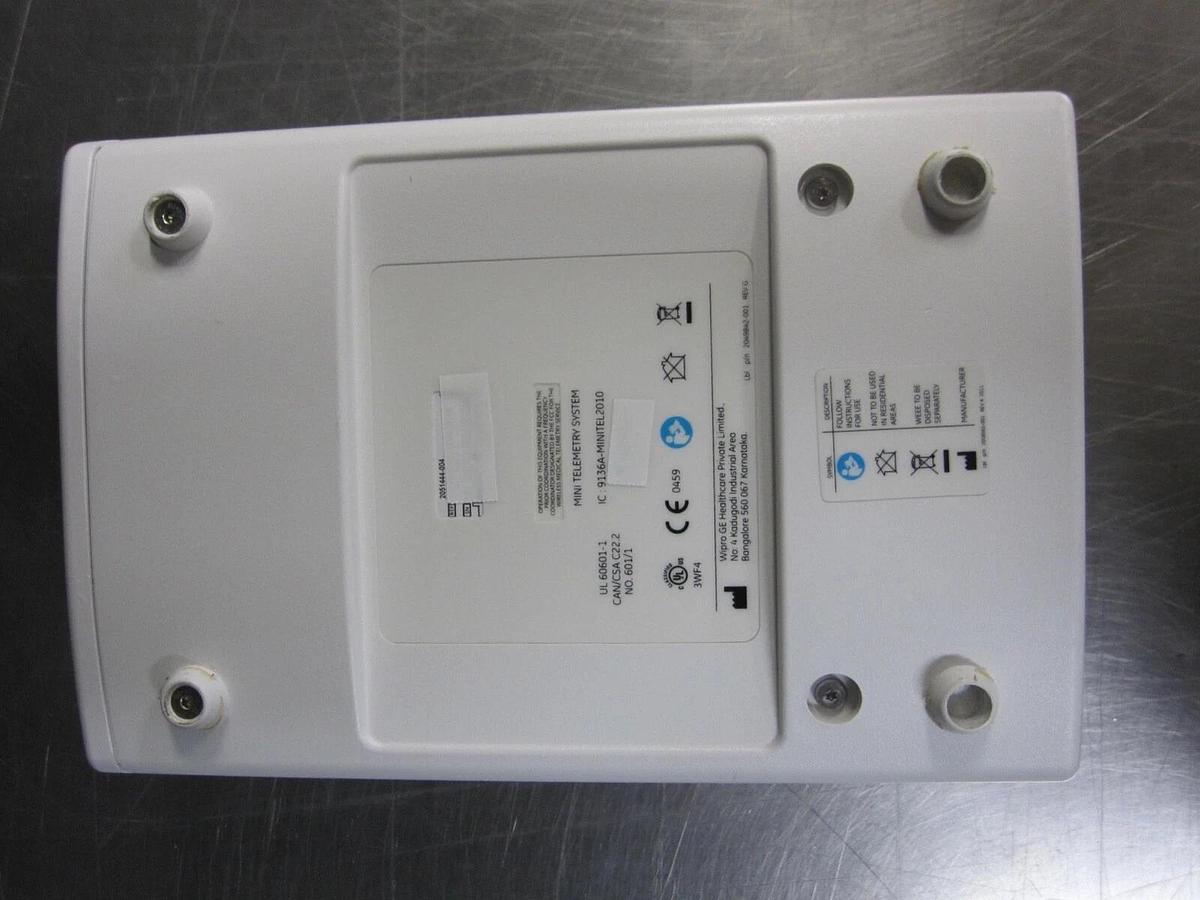 Used GE Mini Telemetry System Receiver Medical Fetal Monitoring Unit w/ Antenna