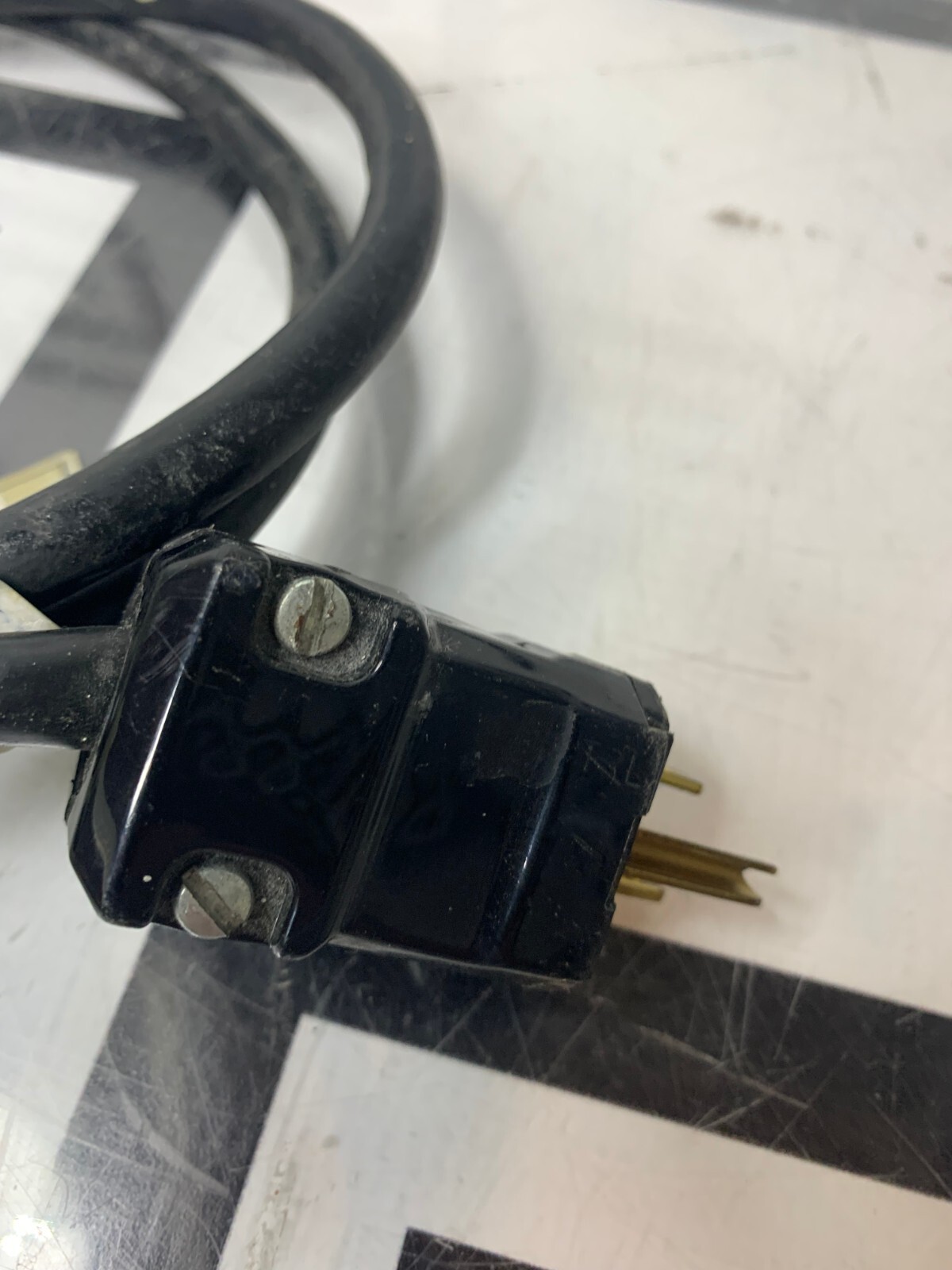 Used Gendex Orthoralix DDE 9200 Pan 15A 125V Power Supply Cord Cable Hubbell 117 VAC