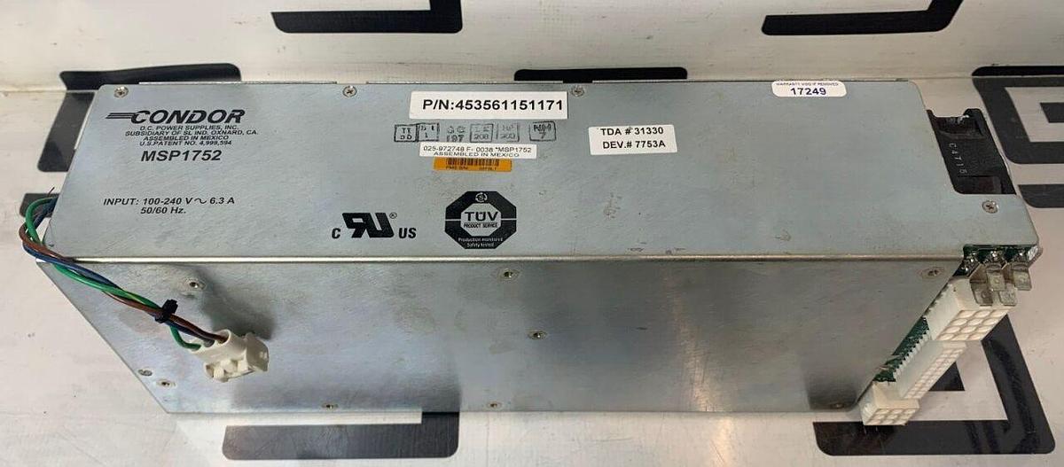 Used IE33 IU22 MSP1752 453561151171 Ultrasound, Condor D.C. Power Supply