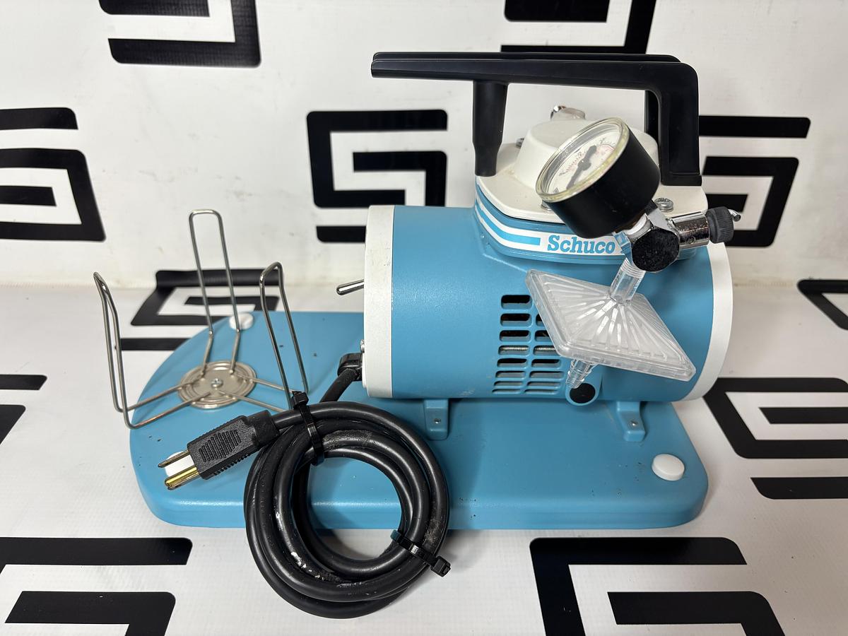 Used Shuco Shuco-VAC S130P Oil-Less Vacuum Suction Pump Tested Warranty