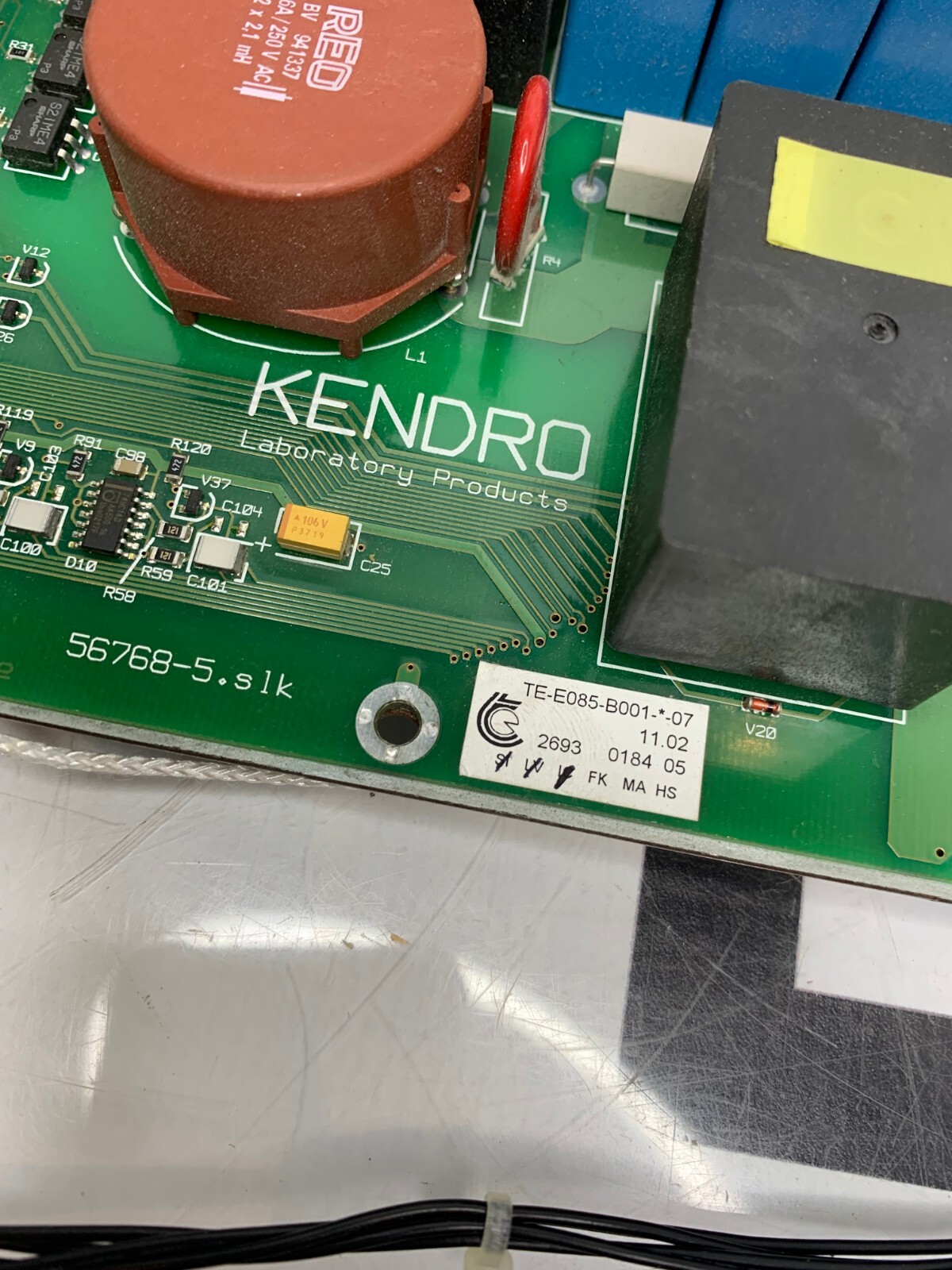 Used Thermo Sorvall Legend RT Easy Set 56768-5 MAIN CONTROL PCB