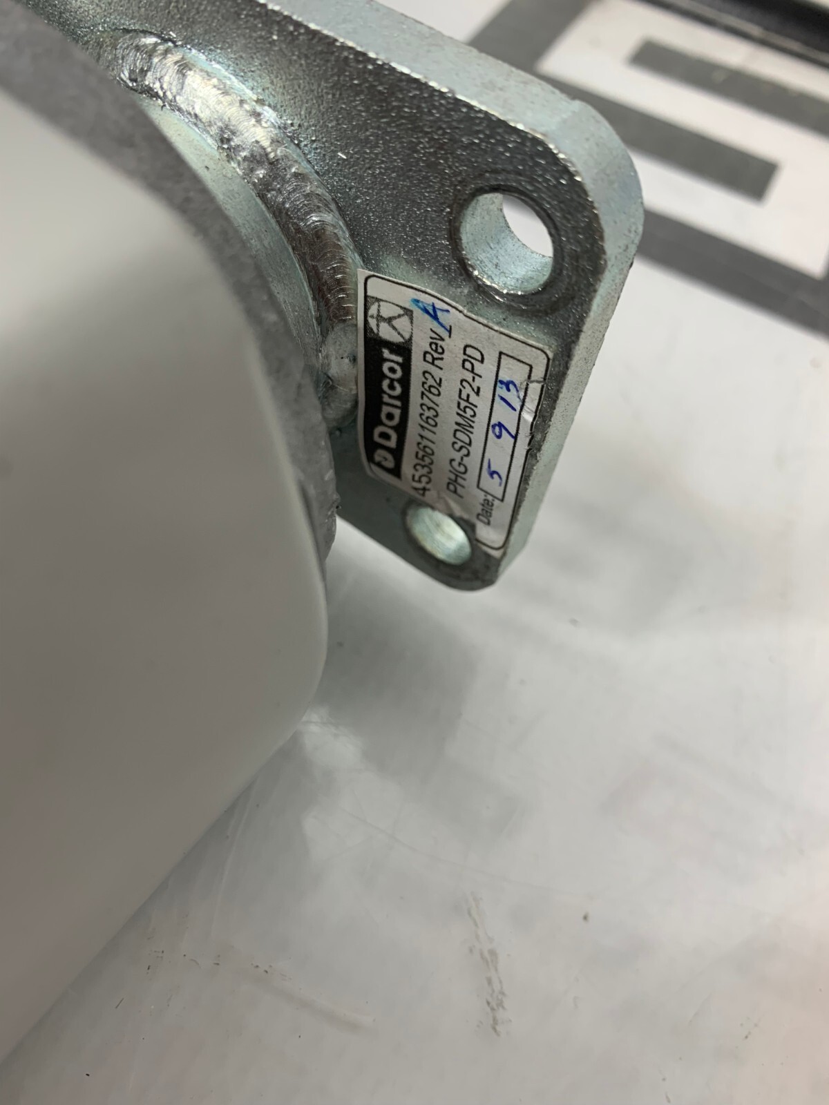 Used PHILIPS IU22 IE33 453561163762 5" REAR WHEEL SH ABS SWIVEL LOCK CASTER W/O BRAKE