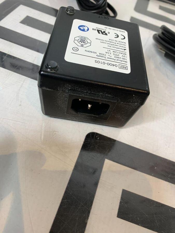 Used GlideScope Cobalt Power Supply 0400105 AVL Monitor Aperture Medical B