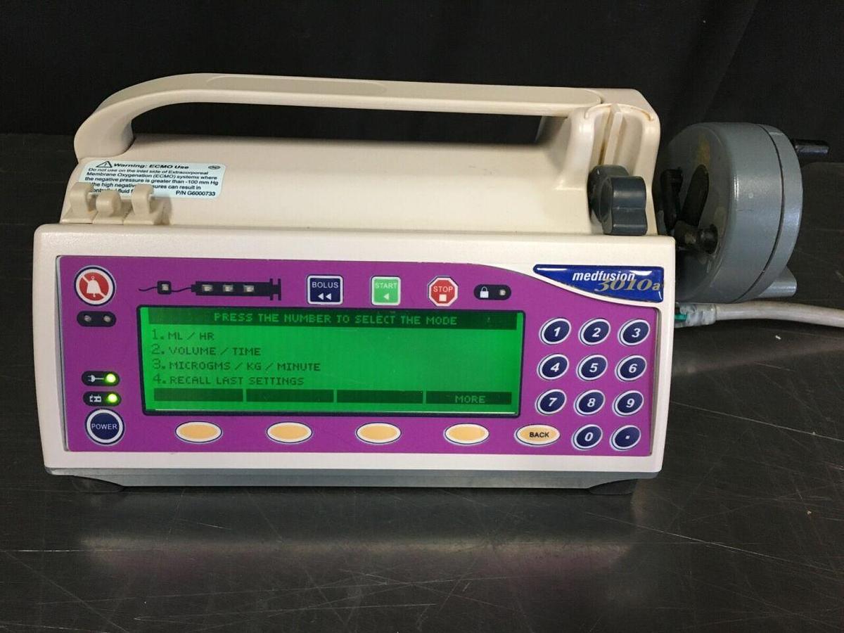 Used SMITHS MEDICAL Medfusion 3010a
