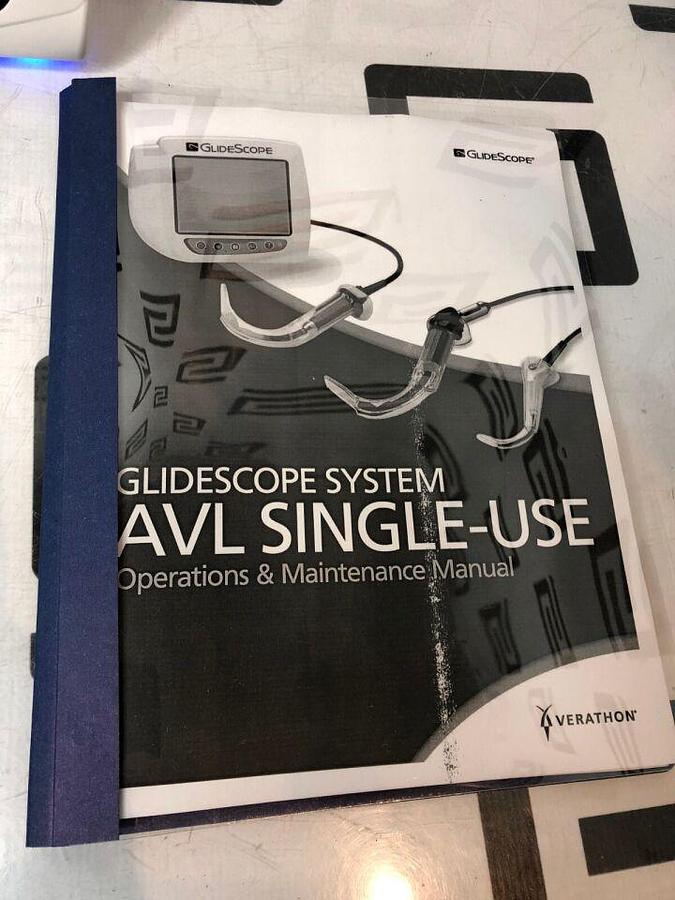 Used VERATHON GlideScope Cobalt AVL Monitor 0570-0304