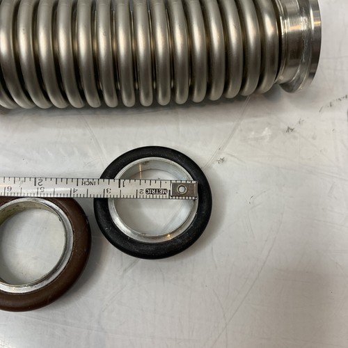 Used ASP Sterrad 100S Sterilizer Complete KF25 Stainless Steel Bellows Assembly