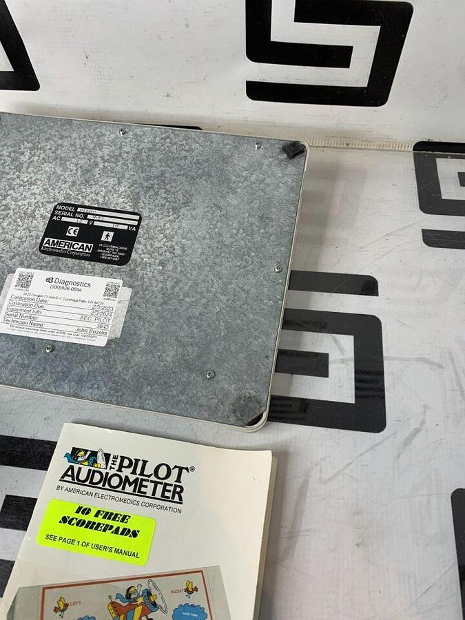 Used MAICO AMERICAN ELECTROMEDICS CORPORATION The Pi Test