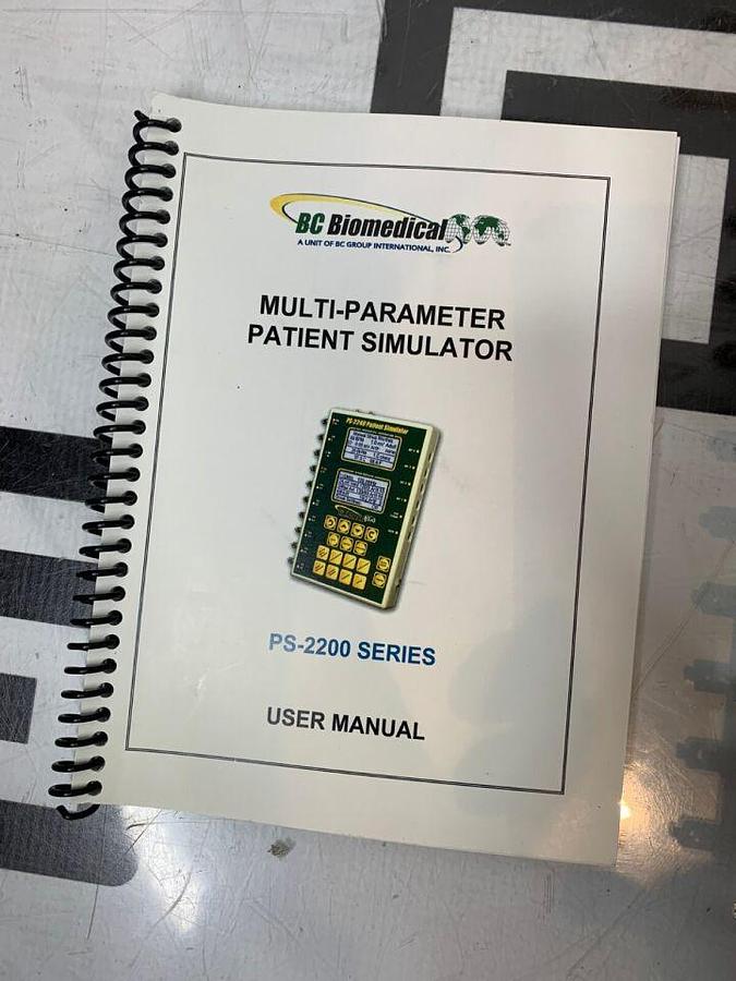 Used BC BIOMEDICAL PS-2210