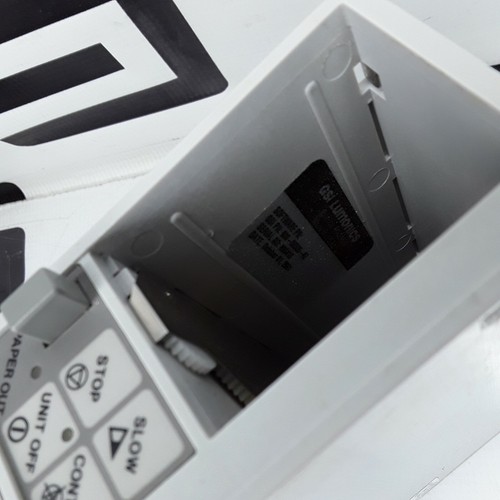 Used Spacelabs 90449 Thermal Printer Recorder Module "MISSING PRINTER" but working