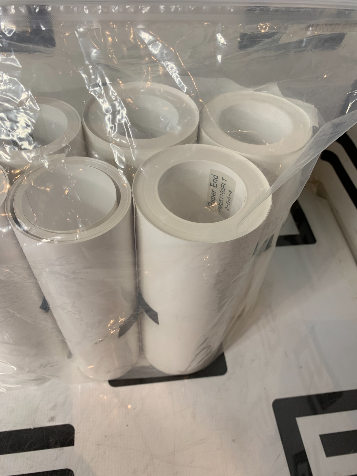 Used Stryker SDP1000 240-080-231 Printer Paper Print Media 6 Partial 8.5" Roll NO INK