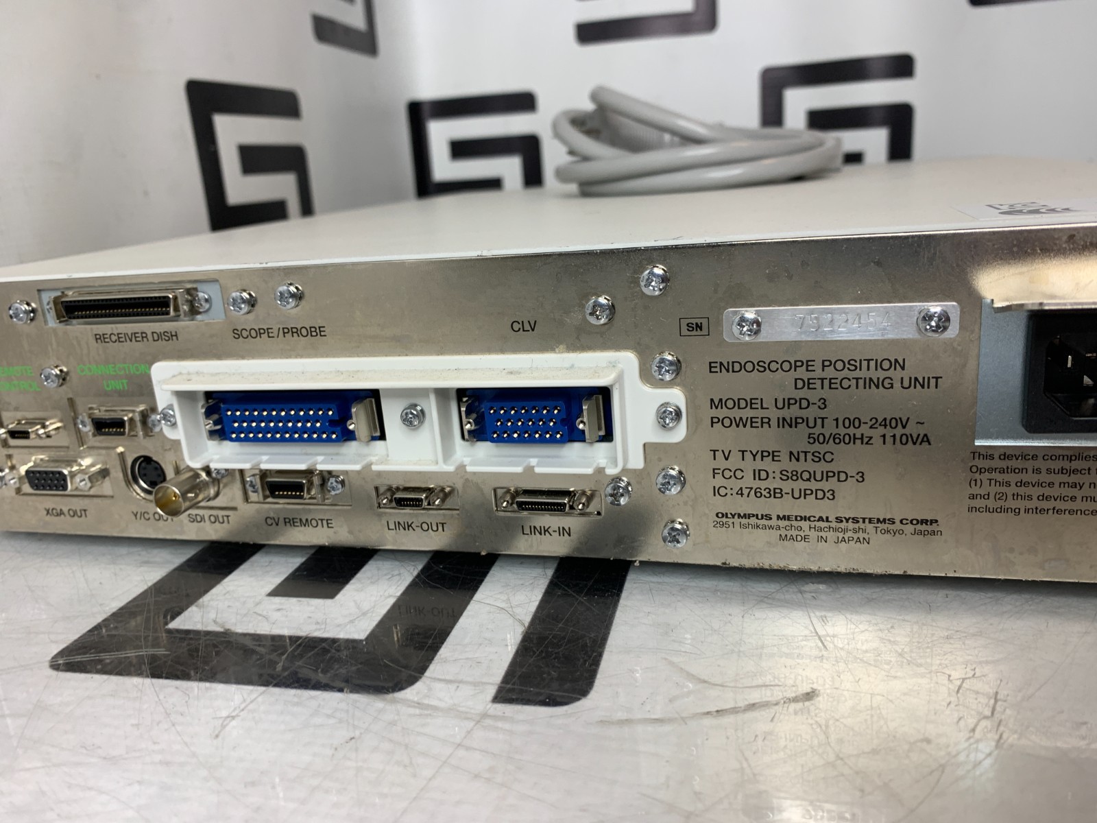 Used Olympus UPD-3 ScopeGuide Position Detecting Unit Endoscope -  30 DAY WARRANTY