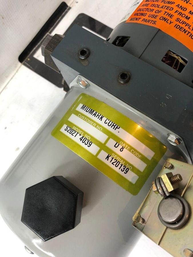 Used Pump Assembly Motor Base Chair Table